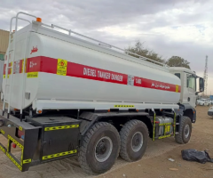 6x6 Water Tanker for Rent – 2013 Model
