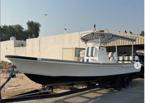 Sharqa Marine 31ft Boat – Fully Renovated, 2009 Model - 1/8