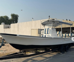 Sharqa Marine 31ft Boat – Fully Renovated, 2009 Model