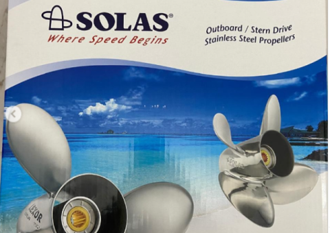 Solas Propeller Fan for Mercury Engine – New - 3/3