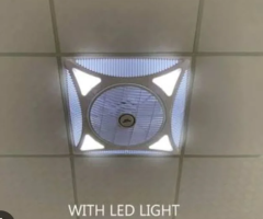 MODI Embedded Ceiling Fan with LED Lamp
