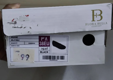 Brand New FLORABELLA Shoes – Size 38 EU, Black – AED 50 - 4/5
