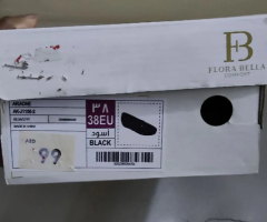 Brand New FLORABELLA Shoes – Size 38 EU, Black – AED 50