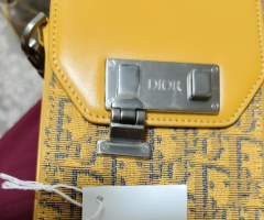 Authentic Dior Oblique Phone Pouch – Excellent Condition
