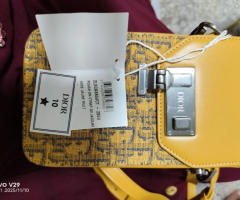 Authentic Dior Oblique Phone Pouch – Excellent Condition