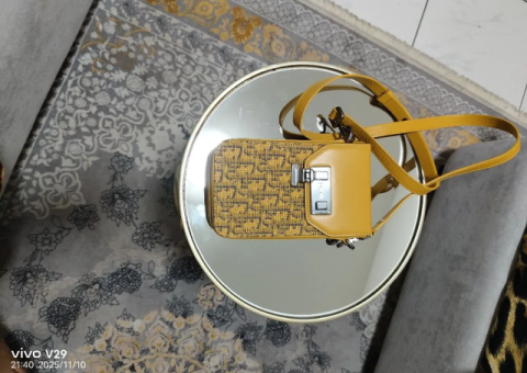 Authentic Dior Oblique Phone Pouch – Excellent Condition - 3/4