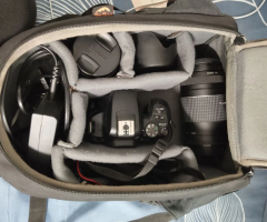 Canon 250D DSLR – Excellent Condition with Lenses & Batteries