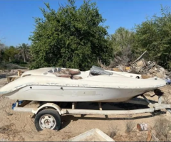 للبيع قارب 14 قدم سيدوا – بدون مكينة