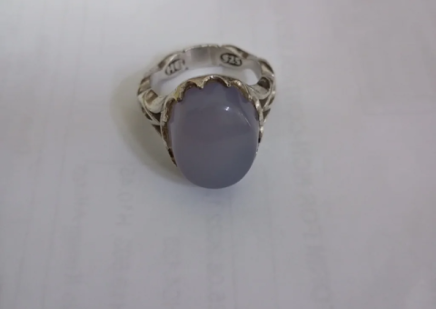 Natural Yemeni Agate & 925 Silver Ring – Premium Quality - 1/5