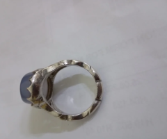 Natural Yemeni Agate & 925 Silver Ring – Premium Quality