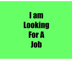 Looking for job